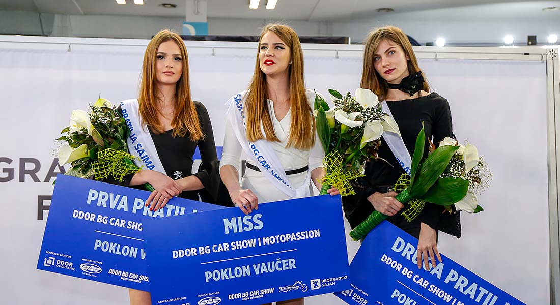 Ivana Okiljević – miss DDOR BG Car Show 06 i 12. Motopassion